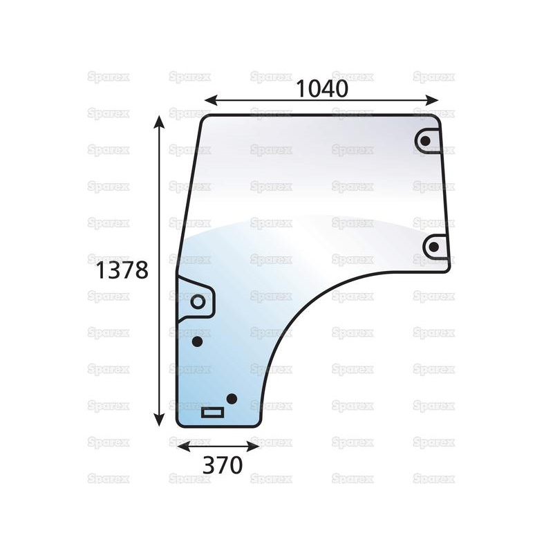 Door Glass LH | Sparex Part Number: S.137096