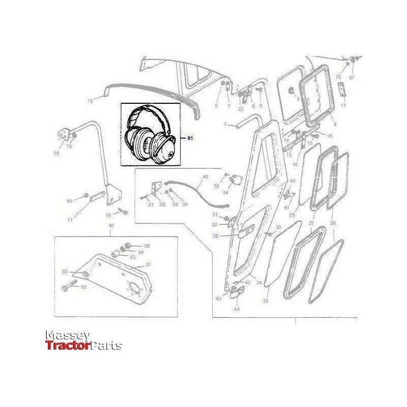 Massey Ferguson – Ear Defenders – 1872018M91 – Tools