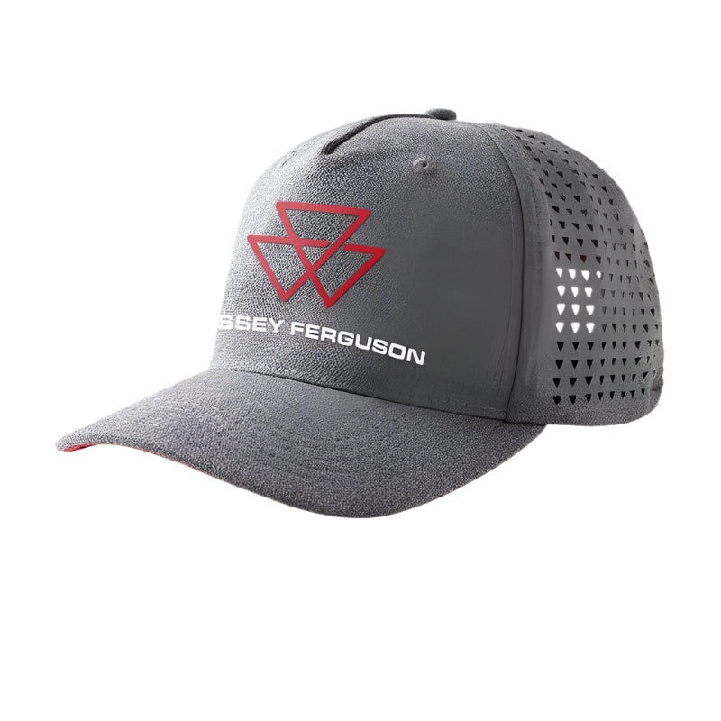 Massey Ferguson Grey Cap  Adjustable Snapback with MF Logo | X993312206000