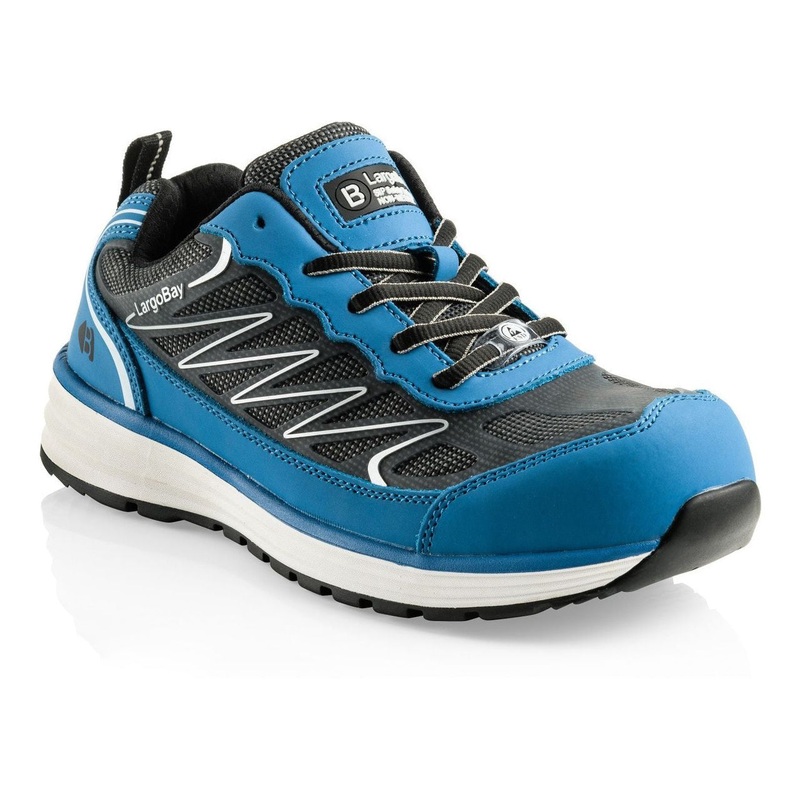 Buckler GUYZ Safety Trainers  Blue | Lightweight, Slip-Resistant & ESD Rated