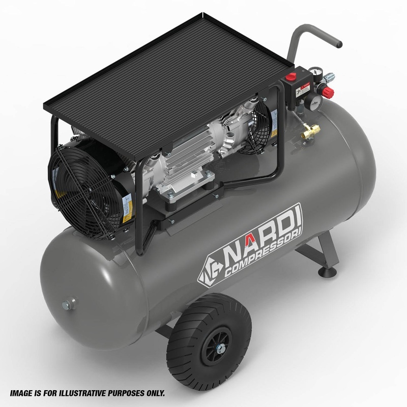 NARDI EXTREME 4 250HP 90L Oil-Free Compressor, Direct Drive – EXT90254