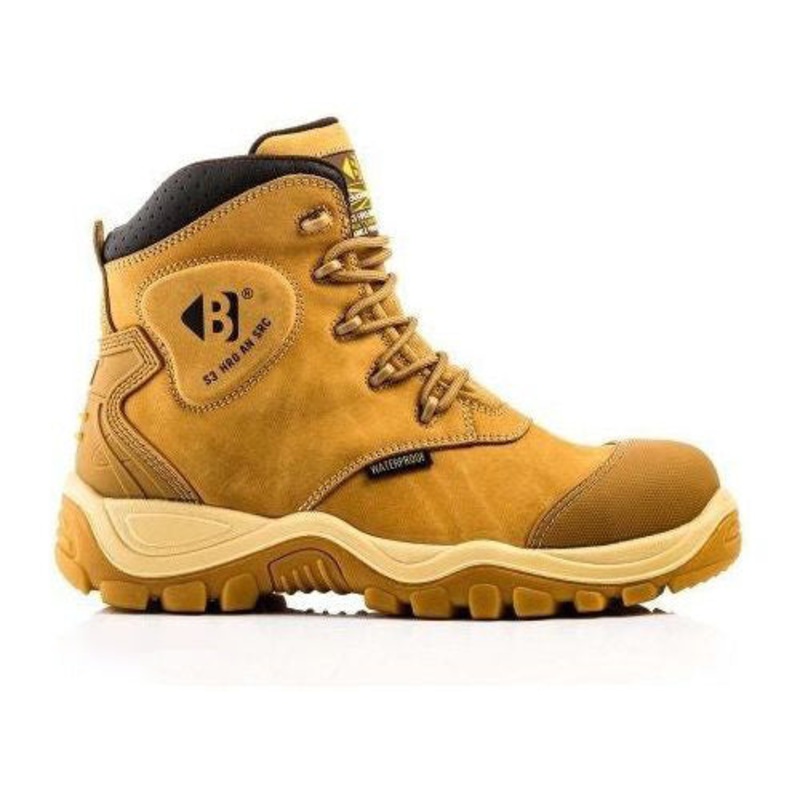 *STOCK CLEARANCE* – Buckler Safety Boots Waterproof Honey  BSH012HY | Lightweight & Durable Work Boots Size UK 11