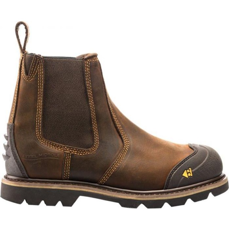 *STOCK CLEARANCE* – Buckler Safety Dealer Boot  Goodyear Welted Steel Toe Work Boots | B1990SM Size UK 13 / EU 47