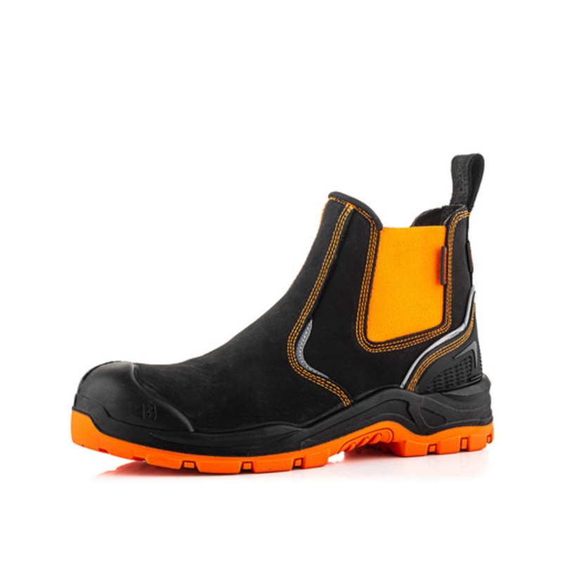 *STOCK CLEARANCE* – Buckler Safety Dealer Boot  Hi-Viz Waterproof Work Boots | BVIZ3OR