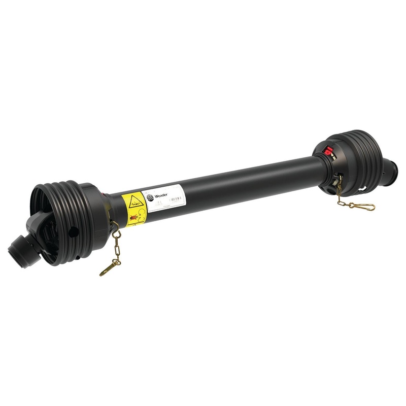 Weasler PTO Shaft – (Lz) Length: 710mm, 1 3/8” x 6 Spline Q.R. to 1 3/8” x 6 Spline Overunning Clutch (Anti Clockwise) – S.39034