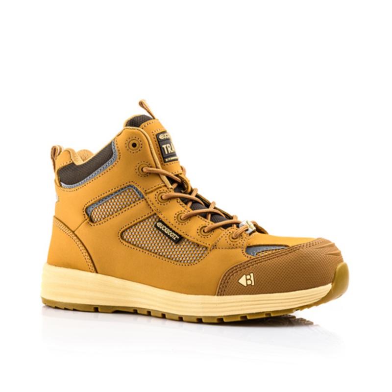 *STOCK CLEARANCE* – Buckler Largo Bay Safety Trainer  Lightweight Composite Toe Work Shoes | BAZHY