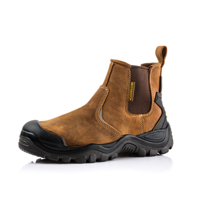 *STOCK CLEARANCE* – Buckler Safety Buckshot  Waterproof Steel Toe Work Boots | BSH006BR Size UK 6 – EU 40