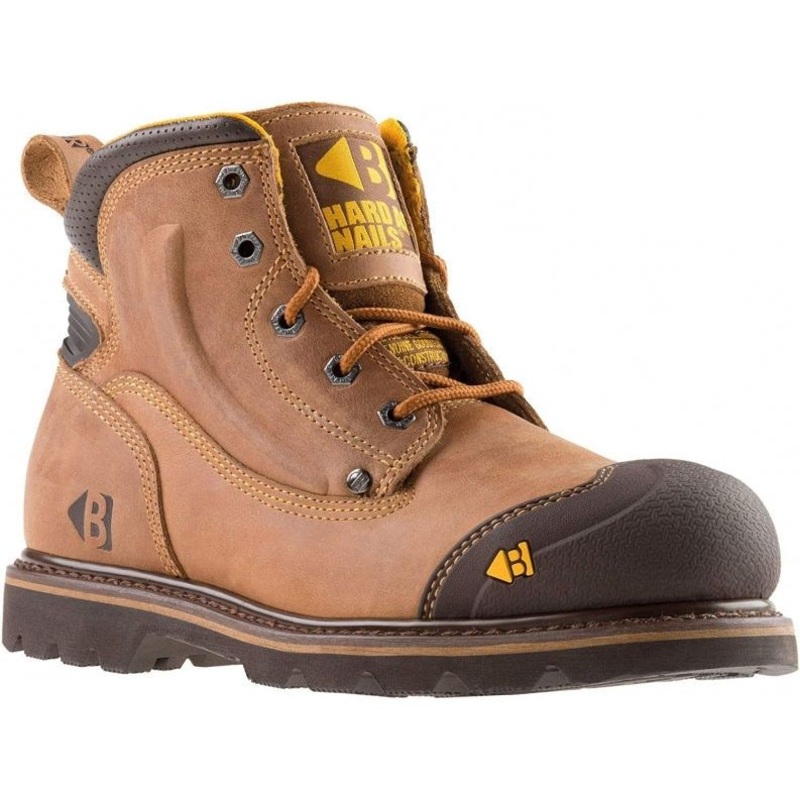 *STOCK CLEARANCE* – Buckler Safety Lace Boot  Steel Toe & Midsole, Slip-Resistant Work Boots | B550SM Size UK 12