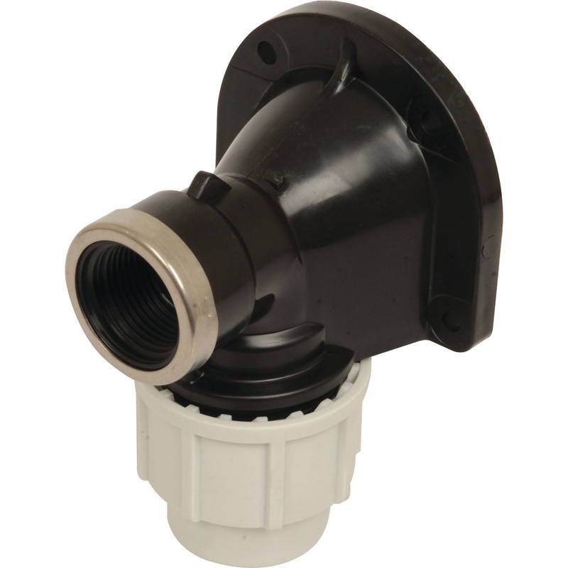 Wall Plate Elbow 25mm x 3/4 | Sparex Part No.S.106918