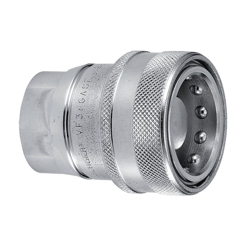 Faster Hydraulic Trailer Brake Coupling Female M18 x 1.50 Metric Female Thread | Sparex Part No.S.112793