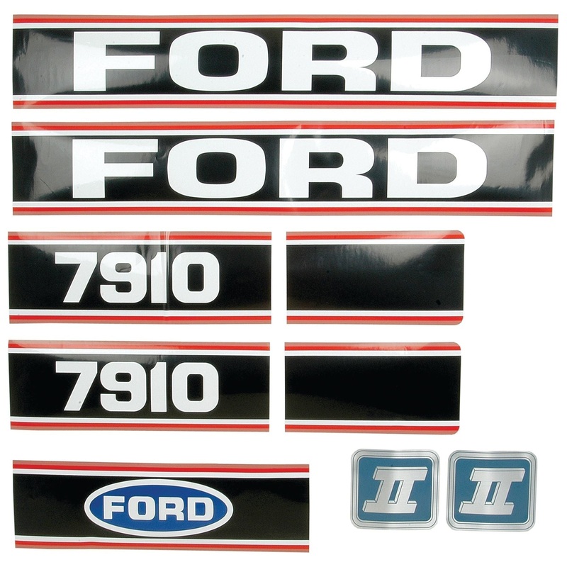 Decal Set – Ford / New Holland 7910 Force II | Sparex Part No.S.12112