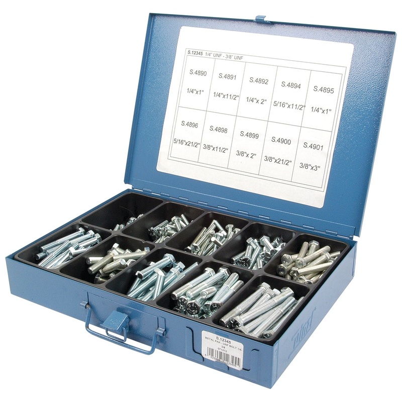 Imperial Setscrew, Size: 1/4 – 3/8” x 1 – 3” UNF (DIN | Standard No. DIN 931/933) Tensile strength: 8.8. | Sparex Part No.S.12345