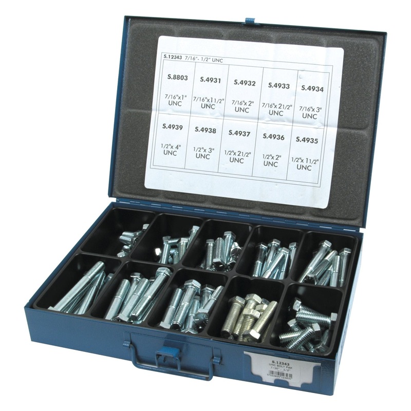 Imperial Setscrew, Size: 7/16 – 1/2” x 1 – 4” UNC (DIN | Standard No. DIN 931/933) Tensile strength: 8.8. | Sparex Part No.S.12343