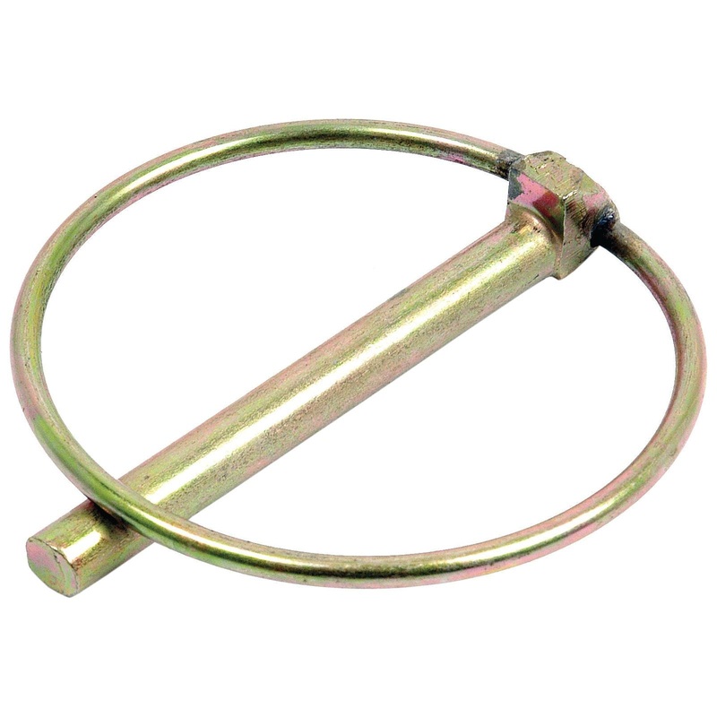 Round Linch Pin, Pin 9.5mm x 80mm | Sparex Part No.S.13450