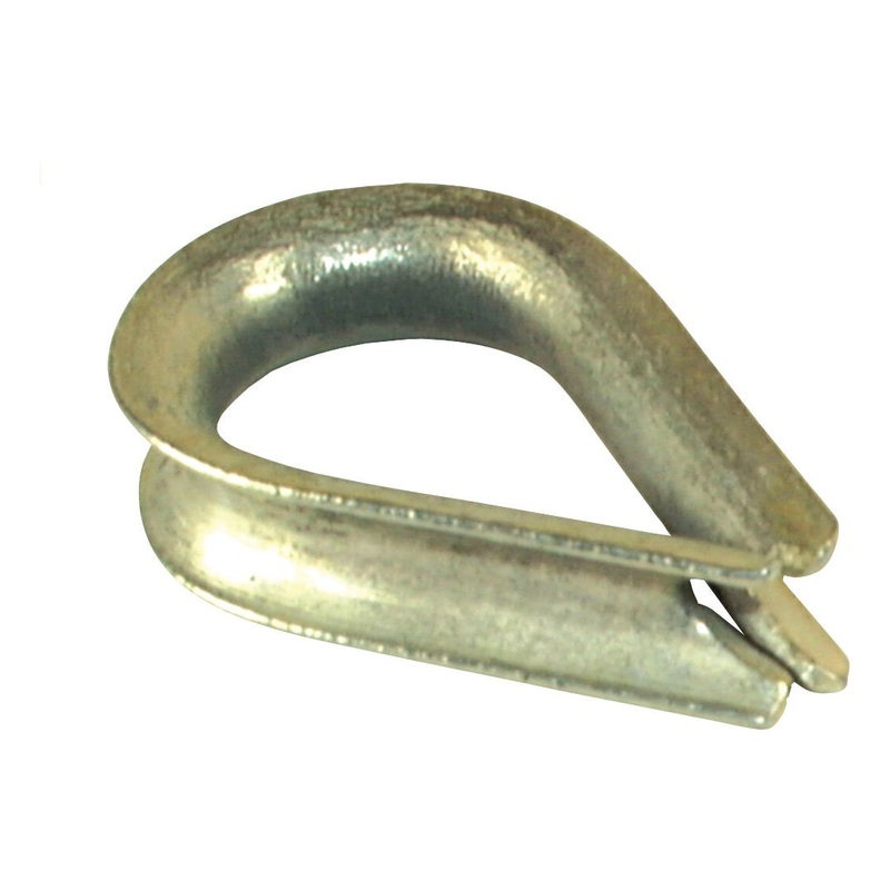 Wire Rope Thimble, Wire 14mm x 83mm | Sparex Part No.S.1395