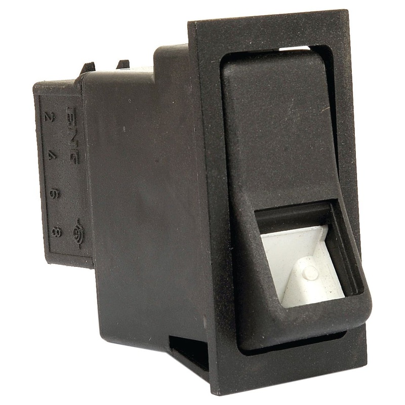 Rocker Switch – Universal Fitting, 2 Position (On/Off) – S.23151