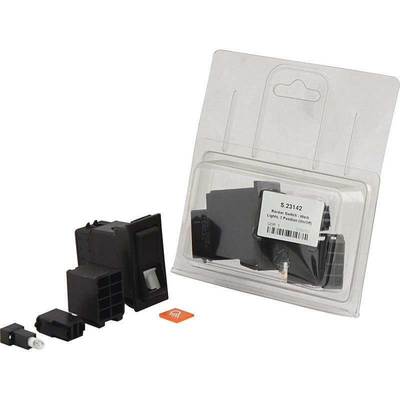 Rocker Switch – Work Lights, 2 Position (On/Off) – S.23142
