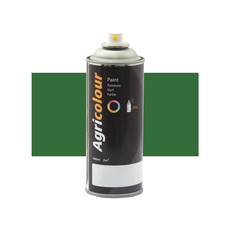 Agricolour – Emerald Green Gloss Paint 400ml Aerosol – Sparex Part No. S.96001