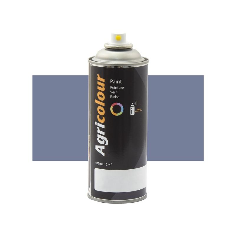 Agricolour – Light Grey Gloss Paint 400ml Aerosol – Sparex Part No. S.99600