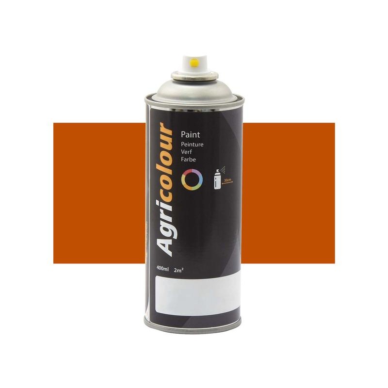 Agricolour – Light Orange Gloss Paint 400ml Aerosol – Sparex Part No. S.95647