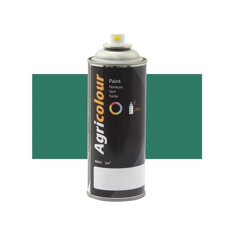 Agricolour – Patina Green Gloss Paint 400ml Aerosol – Sparex Part No. S.96000