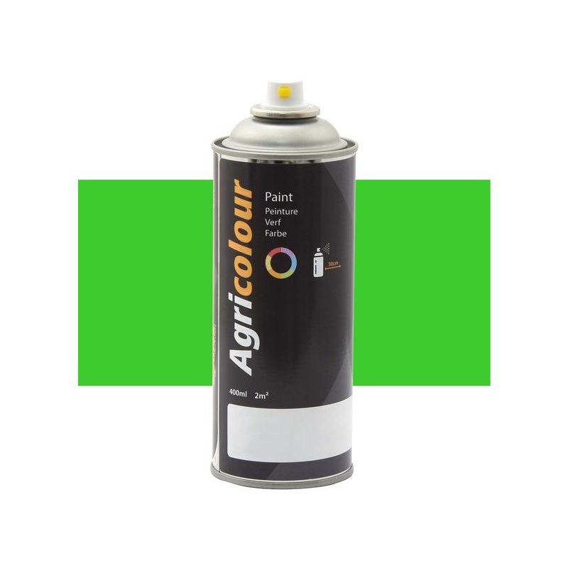 Agricolour – Light Green Gloss Paint 400ml Aerosol – Sparex Part No. S.92281