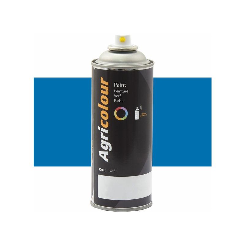 Agricolour – Ultramarine Blue Gloss Paint 400ml Aerosol – Sparex Part No. S.95002