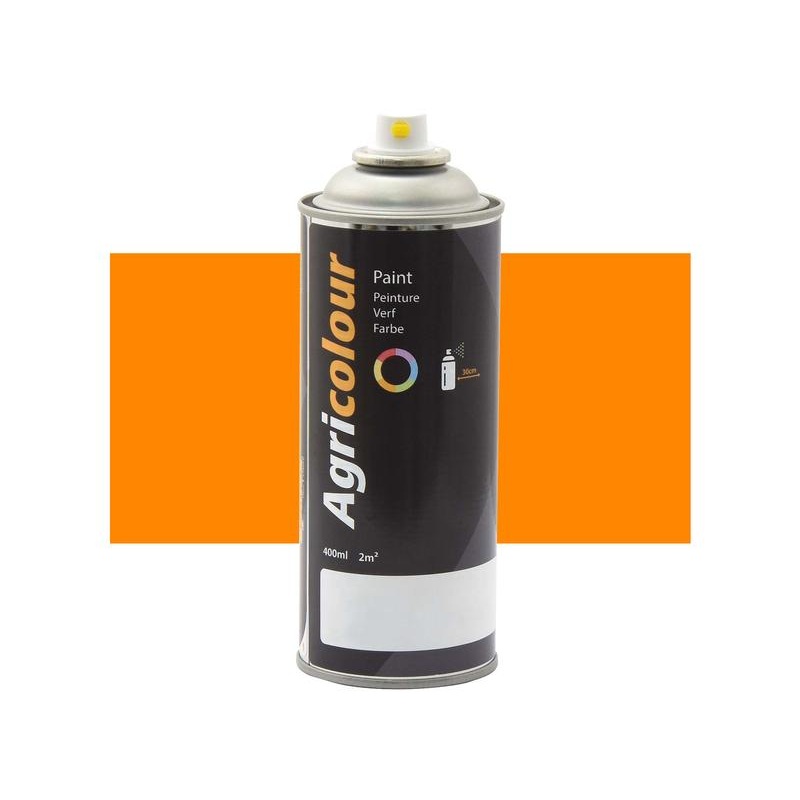 Agricolour – Yellow Gloss Paint 400ml Aerosol – Sparex Part No. S.93010