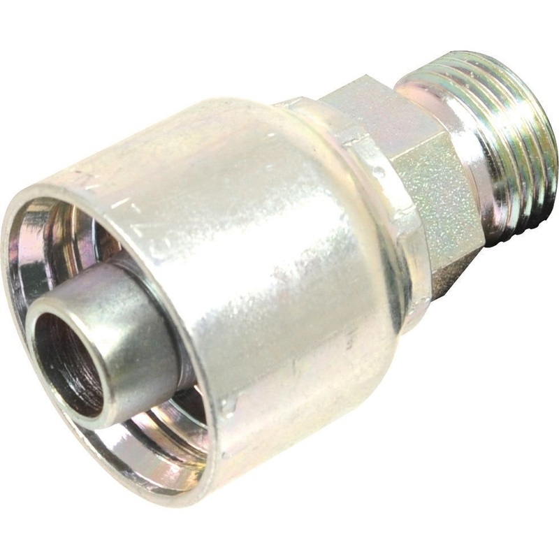 Parker Metric Hose Insert 1/2” x M18 x 1.50 Male Straight Light Series – S.3311808