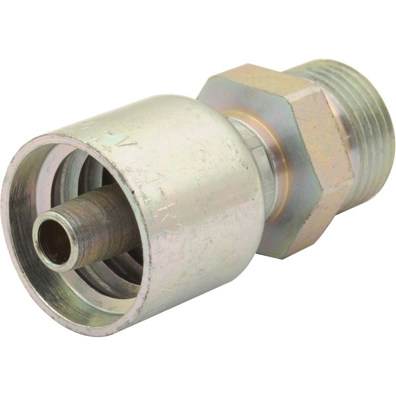 Parker Metric Hose Insert 5/16” x M20 x 1.50 Male Straight Heavy Series – S.3412005