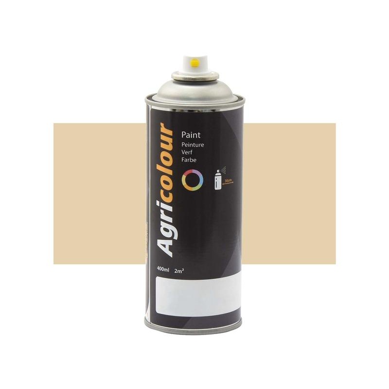 Agricolour – Light Ivory Gloss Paint 400ml Aerosol – Sparex Part No. S.91015