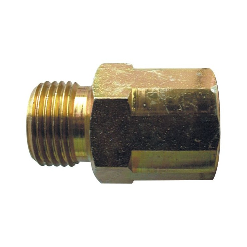 Hydraulic Extension Adaptor 1/4”BSP male – 1/4”BSP female | Sparex Part No.S.35101
