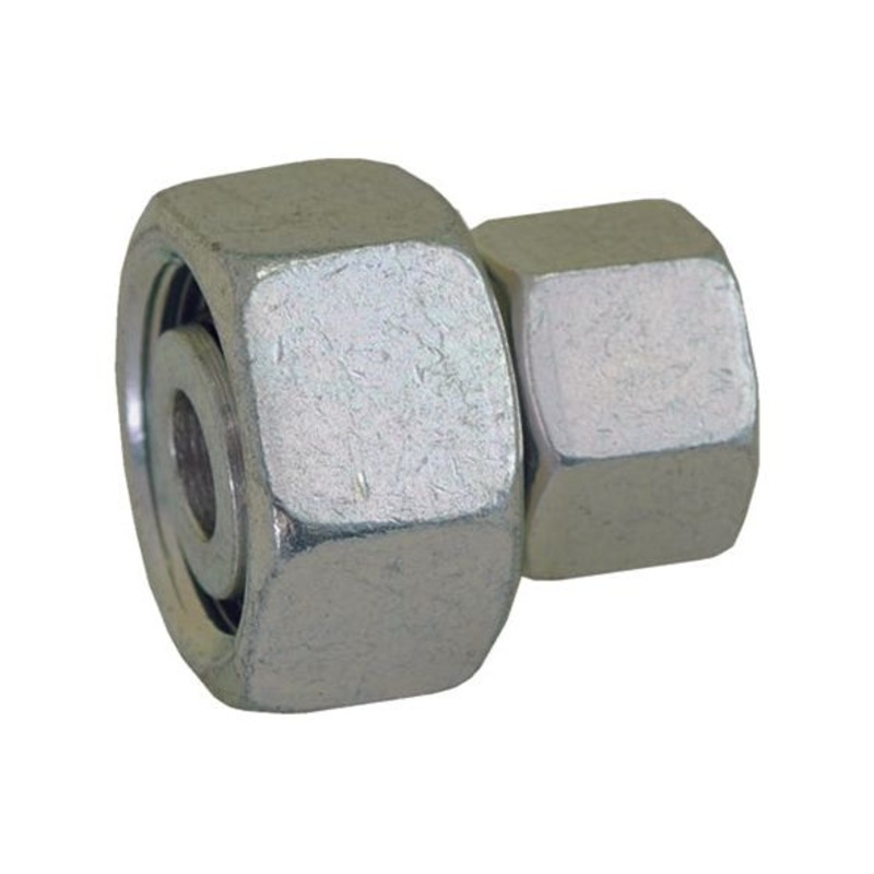 Hydraulic Metal Pipe Straight Reducer Coupling 12 / 8L | Sparex Part No.S.34720