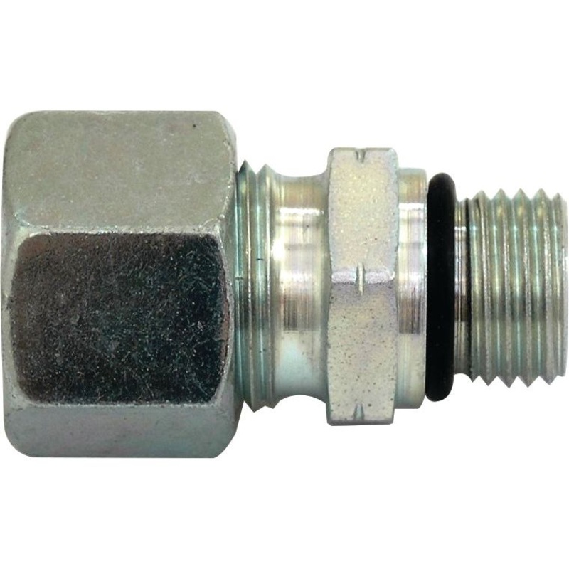 Hydraulic Metal Pipe Stud coupling 12L – 9/16”UNF | Sparex Part No.S.34309