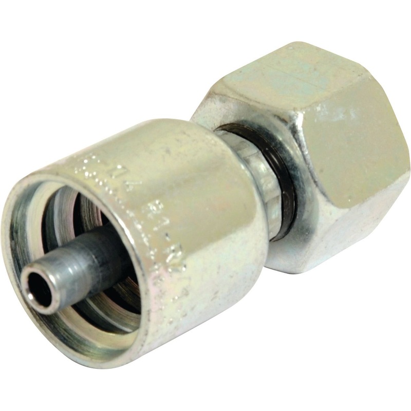 Parker Metric Hose Insert 1/4” x M18 x 1.50 Female Straight Swivel Heavy Series – S.3421804