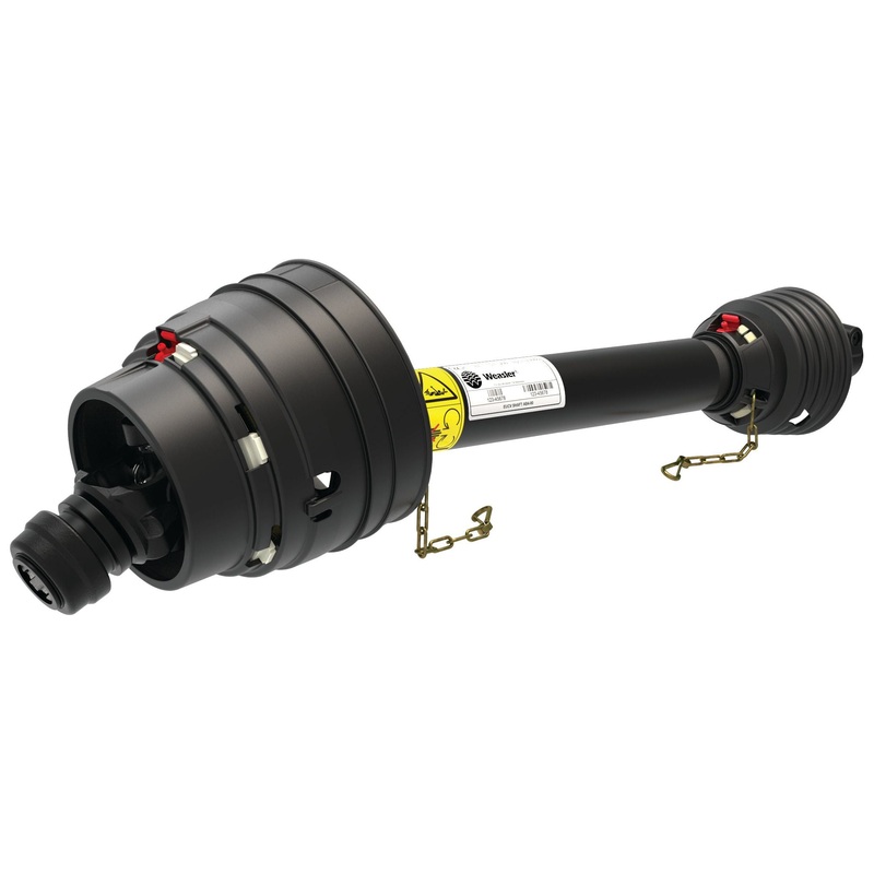 Weasler PTO Shaft – EUCV Wide Angle – One End, (Lz) Length: 1210mm, 1 3/8” x 6 Spline 80 W.A. to 1 3/8” x 6 Spline Q.R. | Sparex Part No.S.39028
