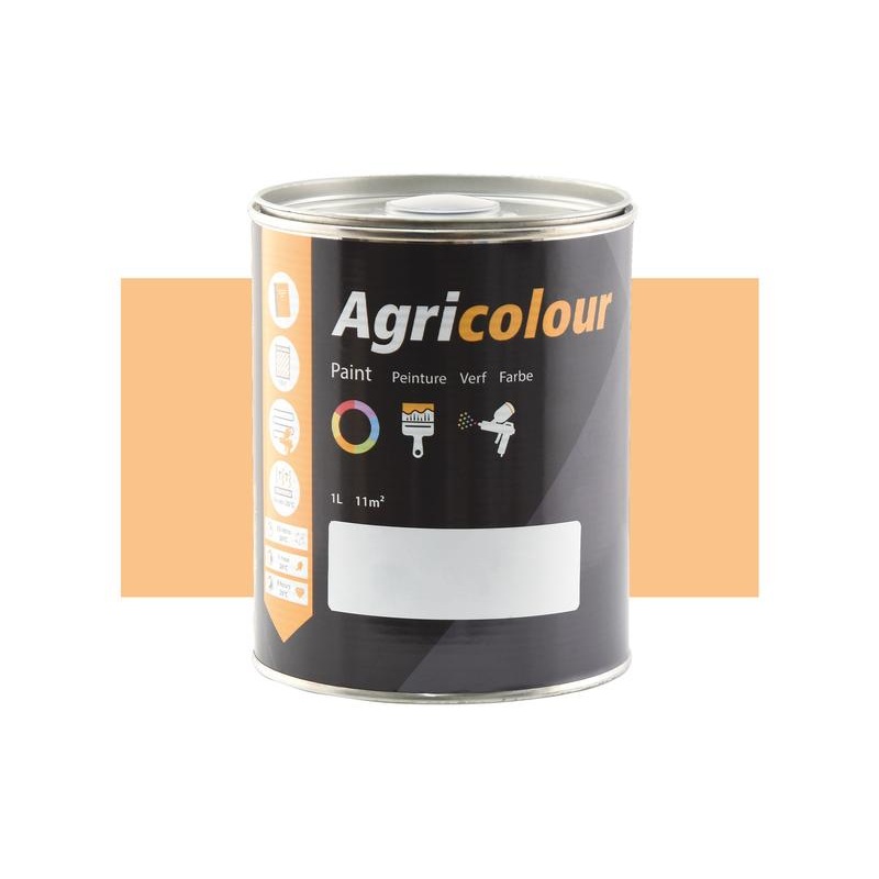 Agricolour – Beige Gloss Paint 1L Tin – Sparex Part No. S.84503