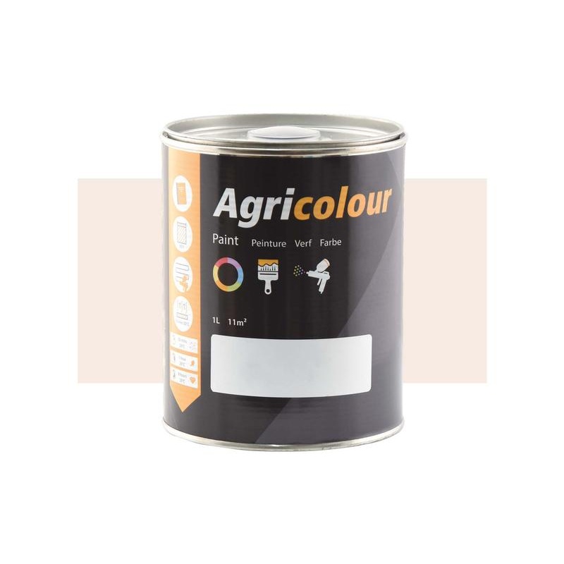 Agricolour – Cream White Gloss Paint 1L Tin – Sparex Part No. S.89001