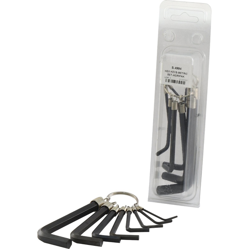 HEX KEYS-METRIC SET-AGRIPAK | Sparex Part No.S.4994