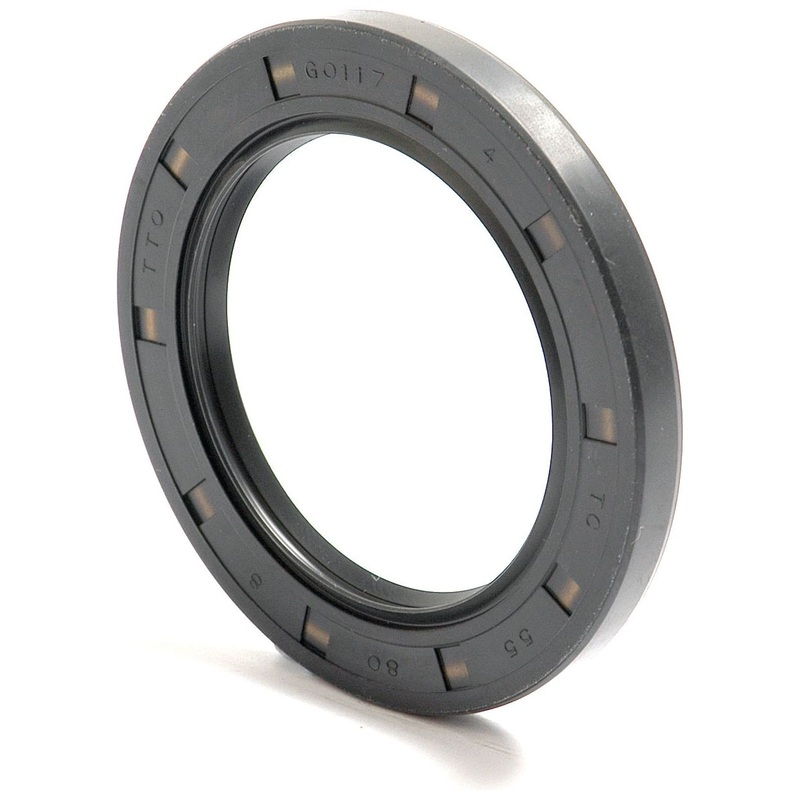 Metric Rotary Shaft Seal, 55 x 80 x 8mm Double Lip | Sparex Part No.S.50407