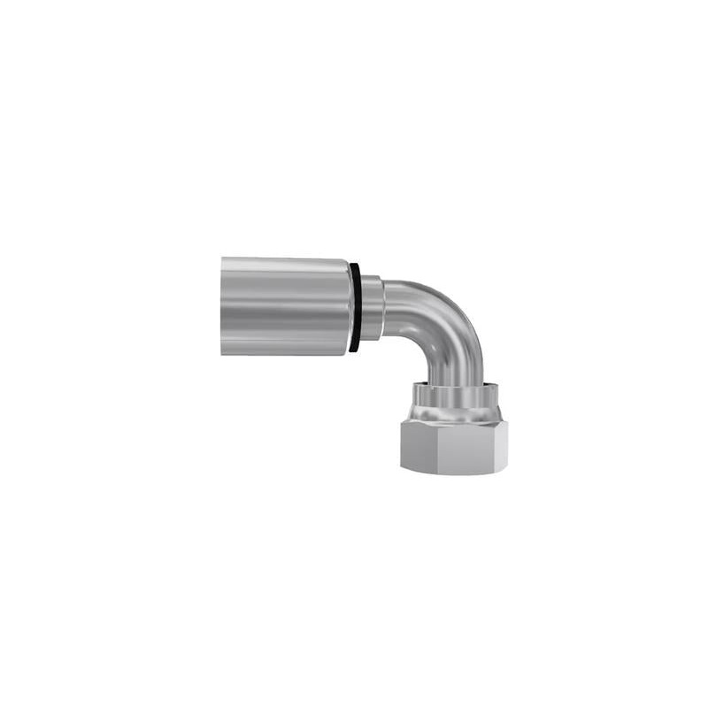 Parker ORFS Hose Insert 1” x 1-7/16” – 12TPI Female 90 Swept Swivel – Sparex Part No. S.7882316