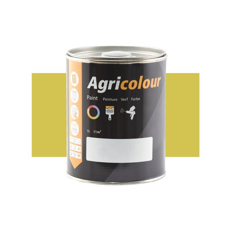 Agricolour – Light Green Gloss Paint 1L Tin – Sparex Part No. S.82954