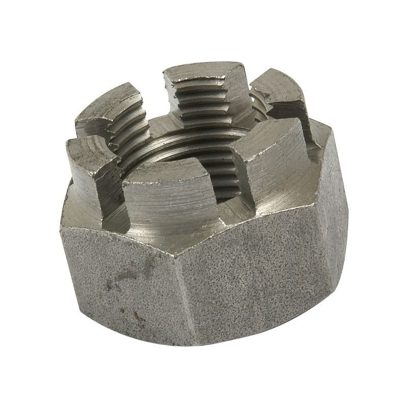 Imperial Castle Nut, Size: 7/8” UNF (DIN or Standard No. DIN 935) Tensile strength: 8.8 | Sparex Part No.S.5308