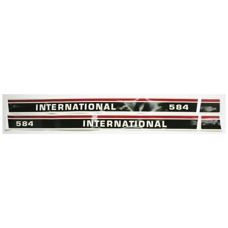 Decal Set – Case IH / International Harvester IH 584 – Sparex Part No. S.67756