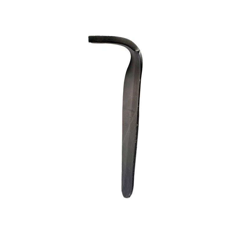 Hardfaced Power Harrow Blade 100x12x305mm RH. Hole centres: 60mm. Hole  16.5mm. Replacement for Maschio. To fit as: 36100211C – Sparex Part No. S.74786