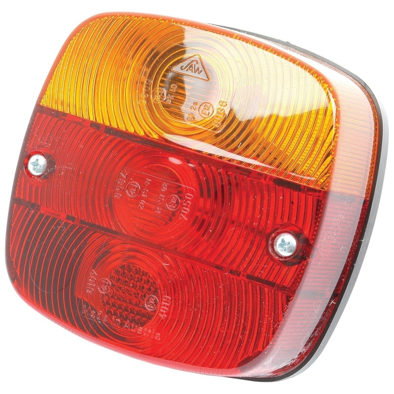 Rear Combination Light, (Halogen), Function: 4, Brake / Tail / Indicator / Number Plate, RH & LH, 12V – S.56089