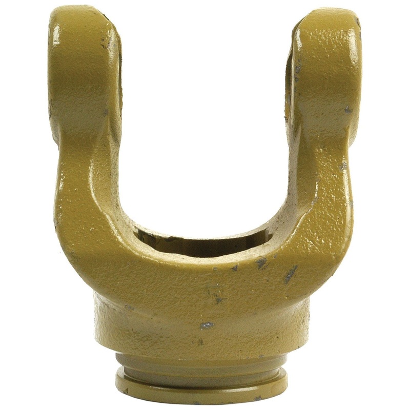 PTO Tube Yoke (U/J Size: 35 x 106.5mm) Profile: Star, Size: 61 x 47 x 4.5mm, Ref: S5. | Sparex Part No.S.6061
