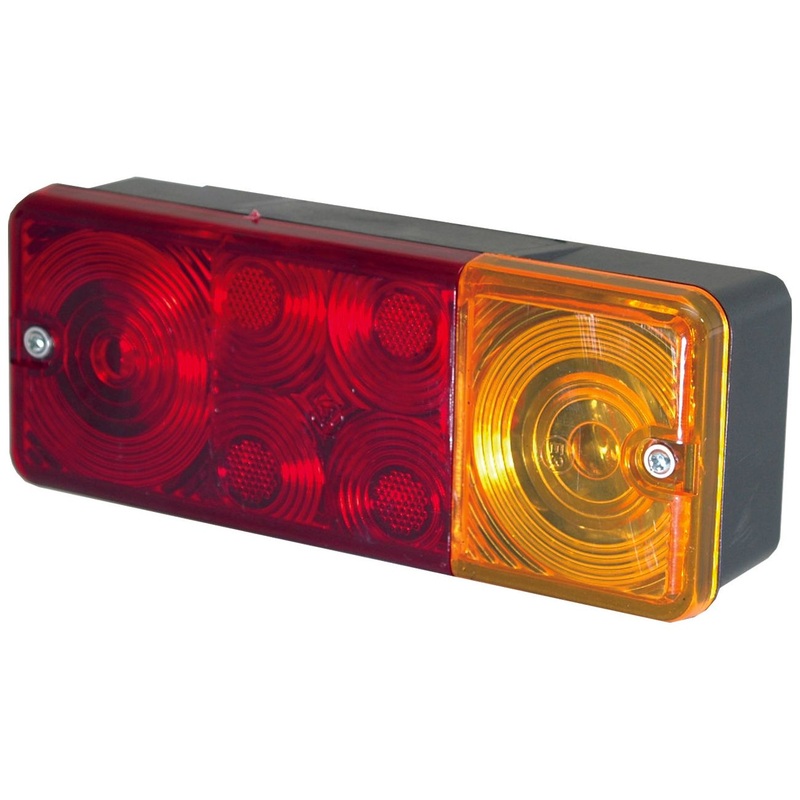 Rear Combination Light, (Halogen), Function: 3, Brake / Tail / Indicator, RH & LH, 12V – S.5986