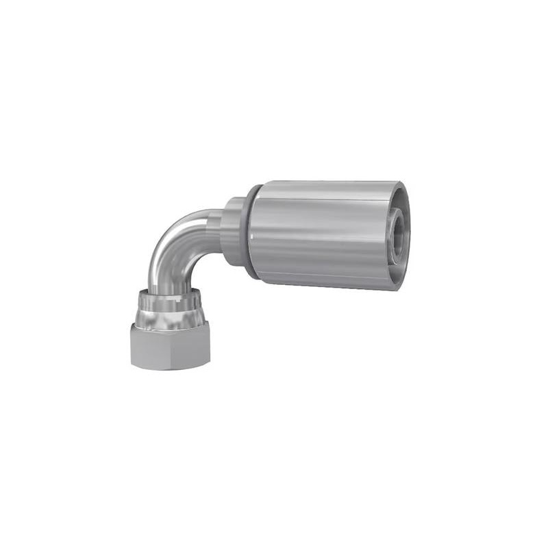 Parker JIC 37 Hose Insert 5/8” x 1-1/16” – 12TPI Female 90 Swept Swivel – Sparex Part No. S.7231710