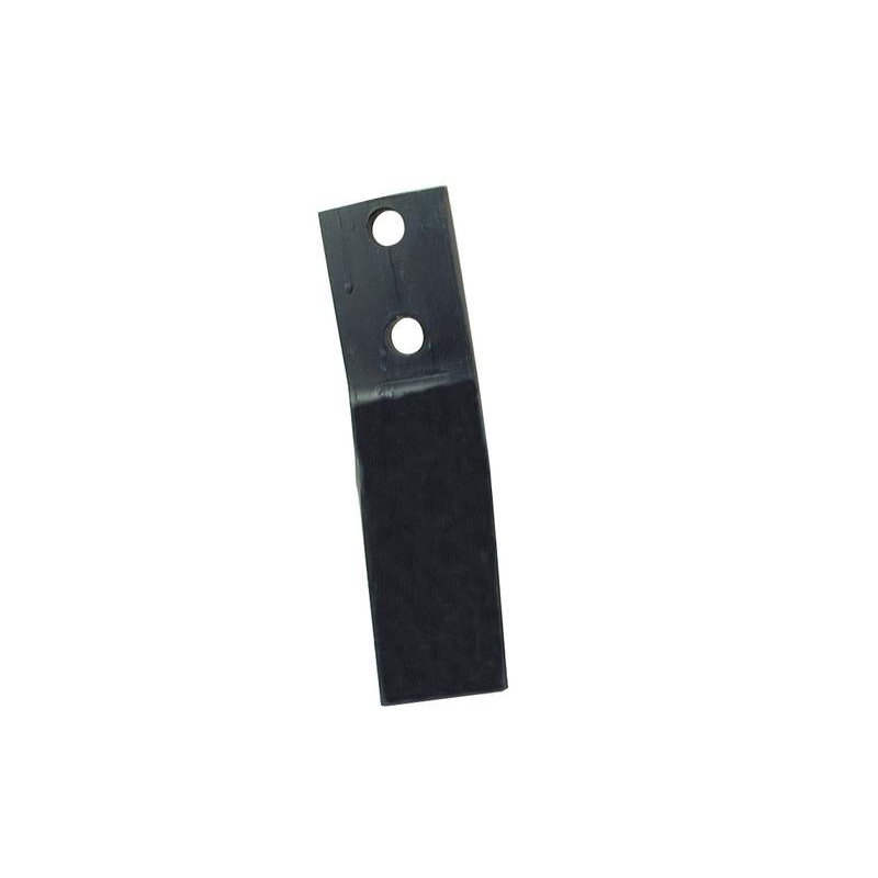 Rotavator Blade Twisted RH 50x12mm Height: 230mm. Hole centres: 50mm. Hole : 16.5mm. Replacement for Howard To fit as: 653257 – Sparex Part No. S.77552